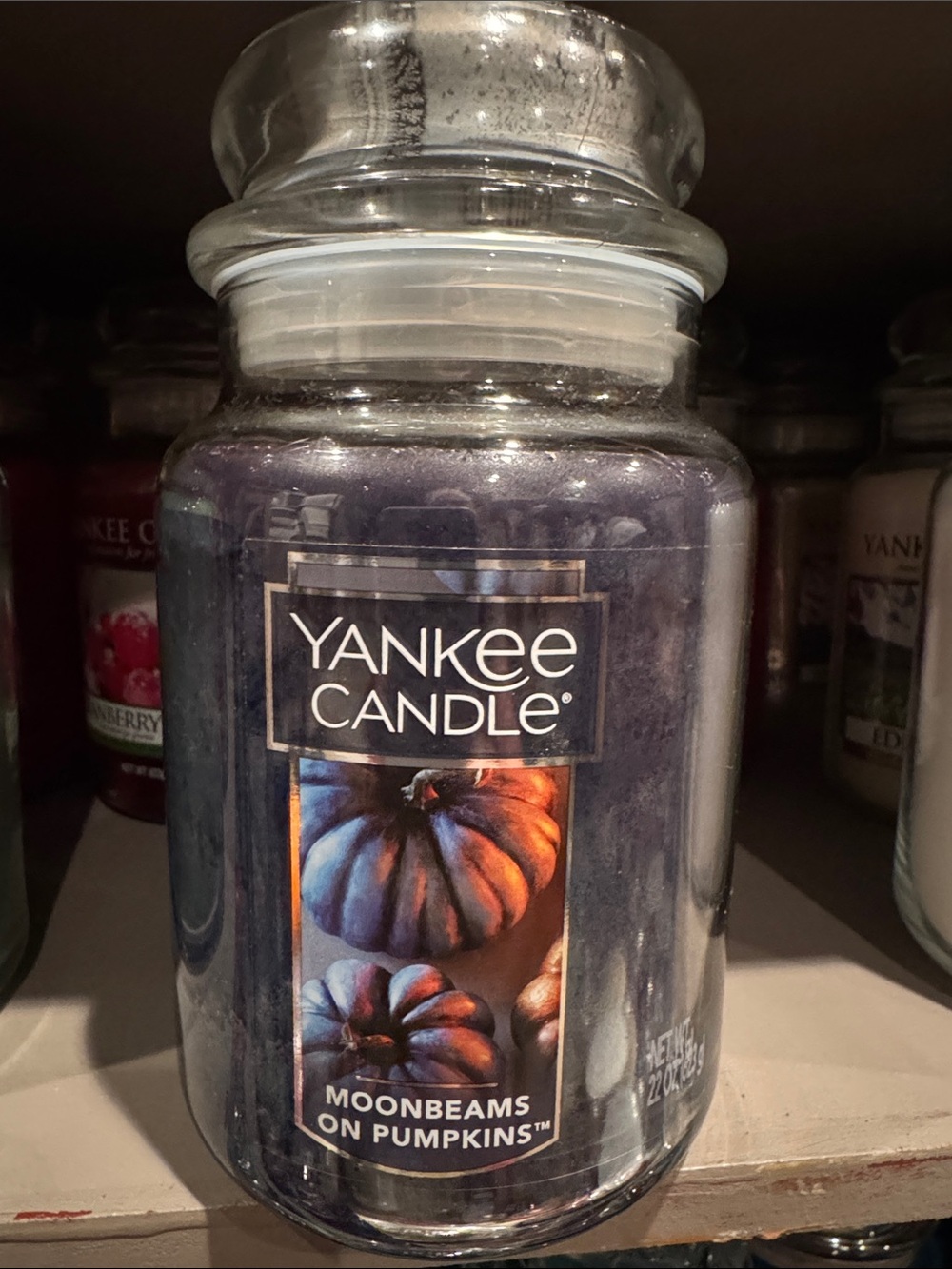 Yankee Candle Moonbeams on Pumpkins Jar Candle - 22oz